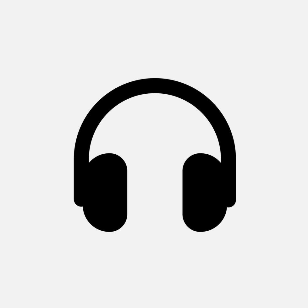 Headphone icon png vector