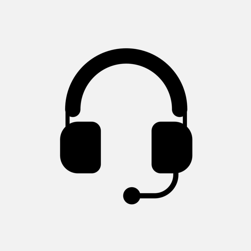 Headphone icon png vector