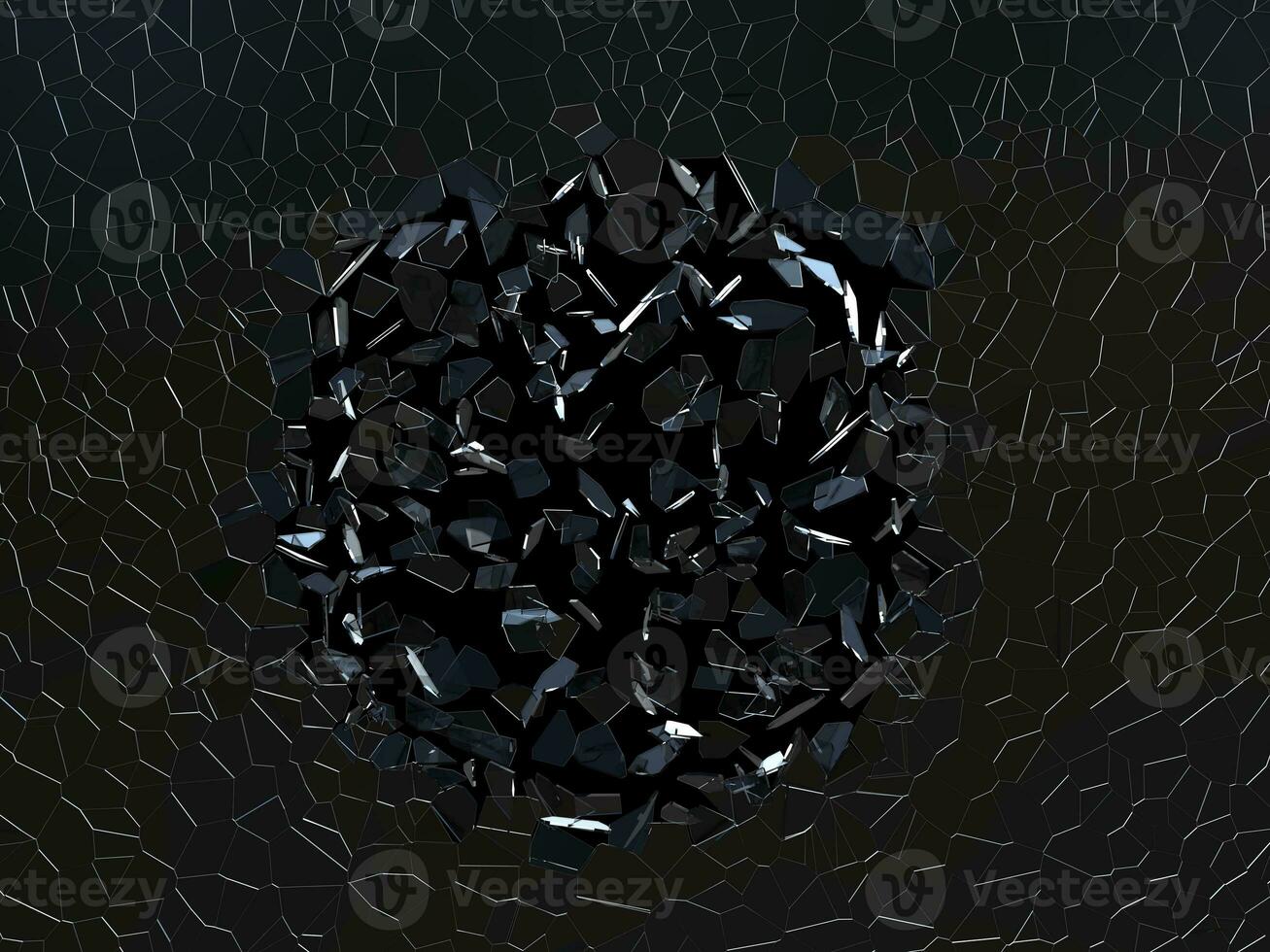 Glass window breaking circular shatter 31205947 Stock Photo at Vecteezy