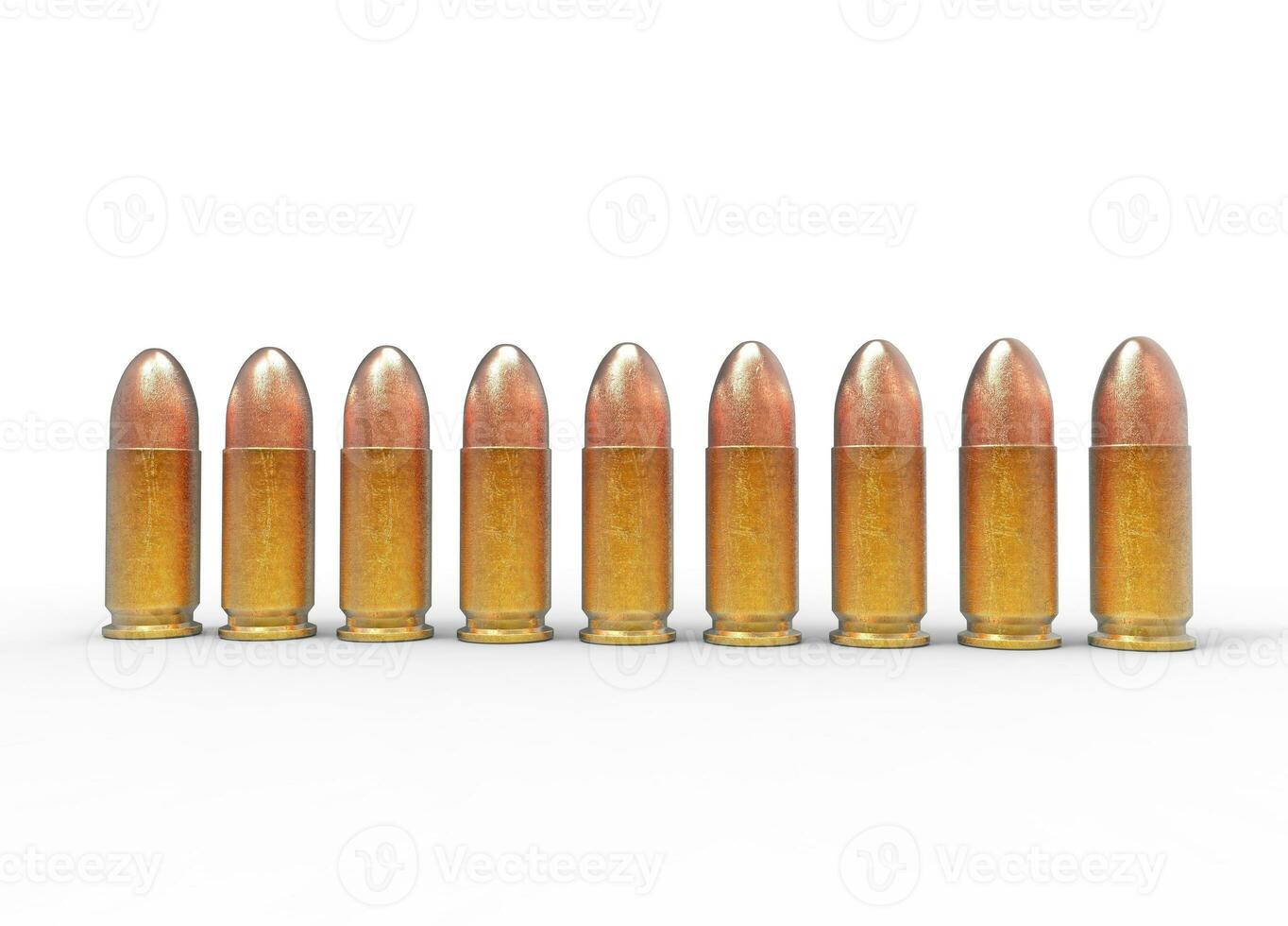 conjunto de pistola balas foto