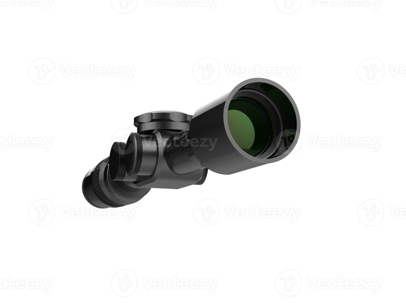 Modern sniper optical scope sight photo