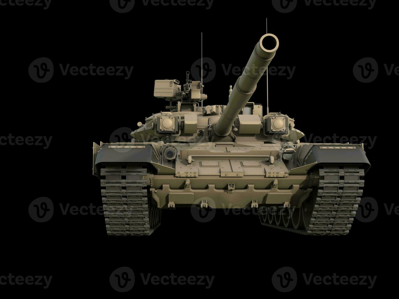 Modern tank - desert color photo