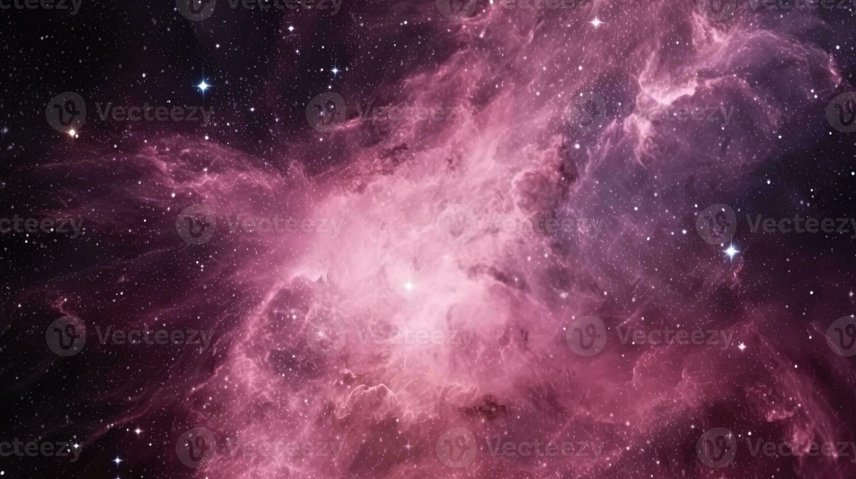 Pink universe light. Galaxies sky in space Planets and stars beauty of Galaxy space exploration. photo