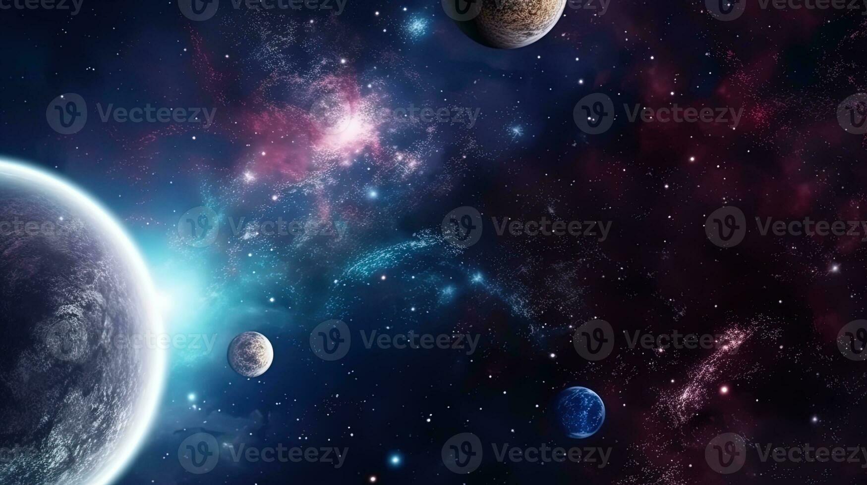 Galaxy and universe light. Galaxies sky in space Planets and stars beauty of space exploration photo