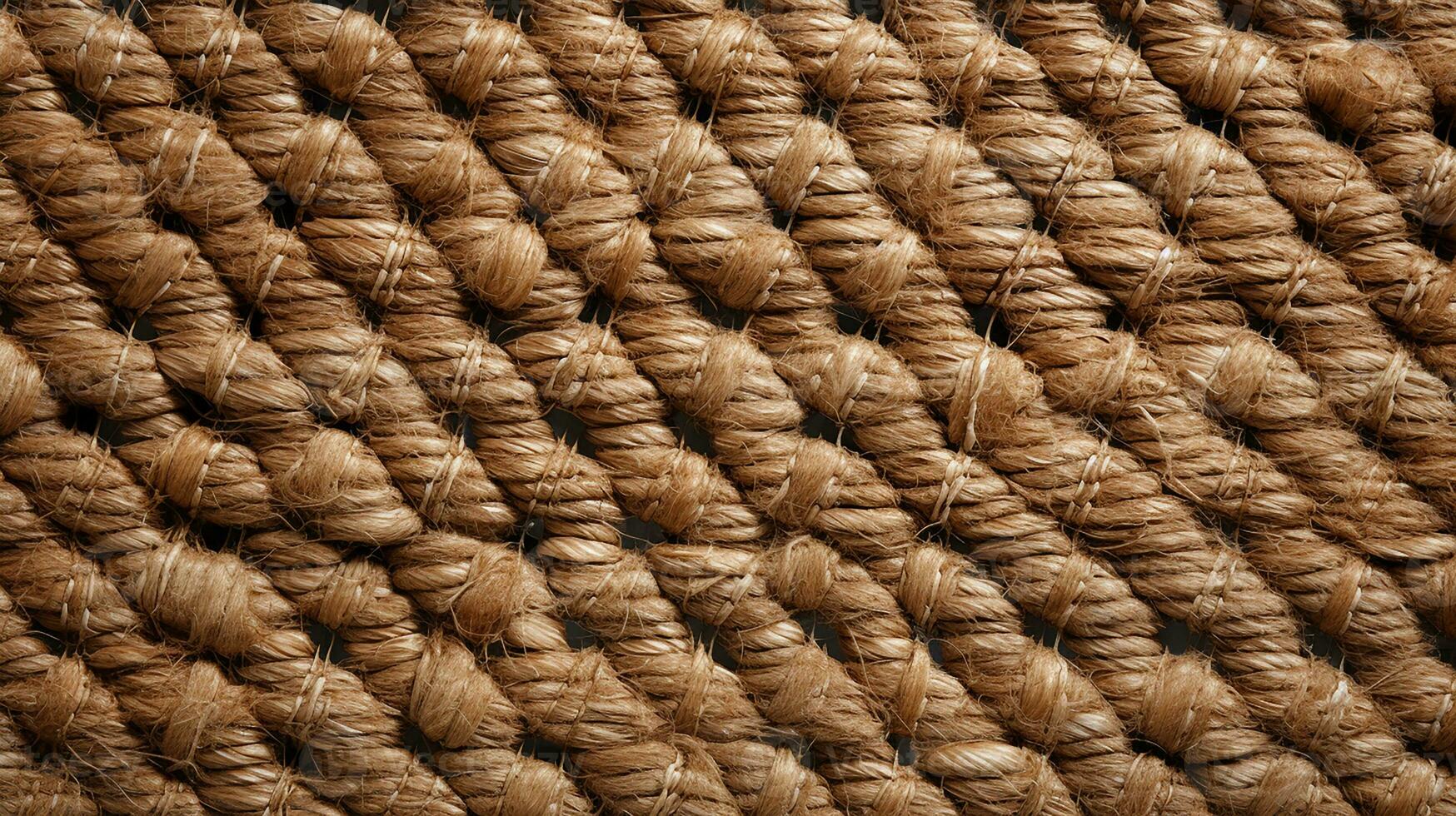 Detailed Woven Fabric Texture Background with a Mesh Pattern. Generative AI photo