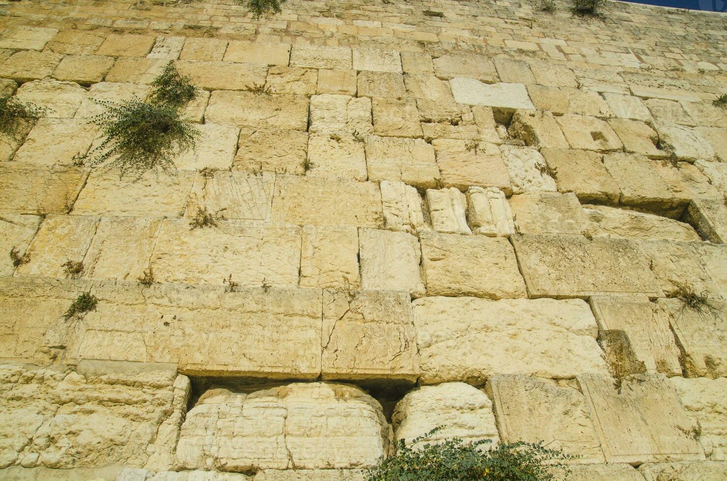 The Wailing Wall of Jerusalem pattern photo