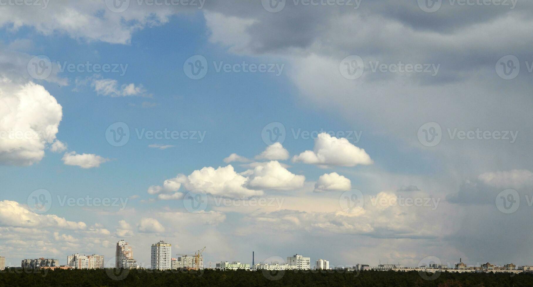 Beautiful sky background photo