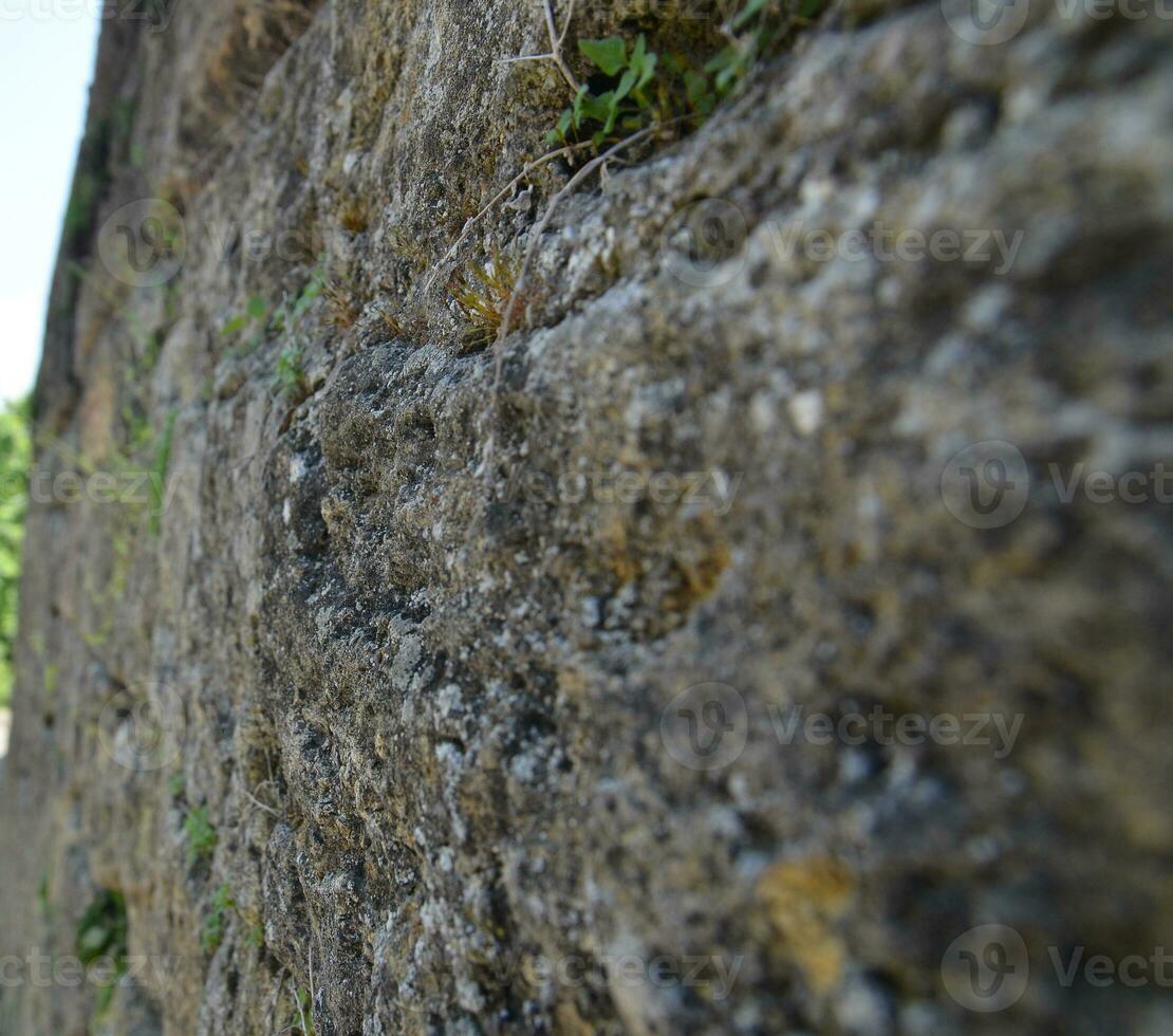 Stone wall background photo