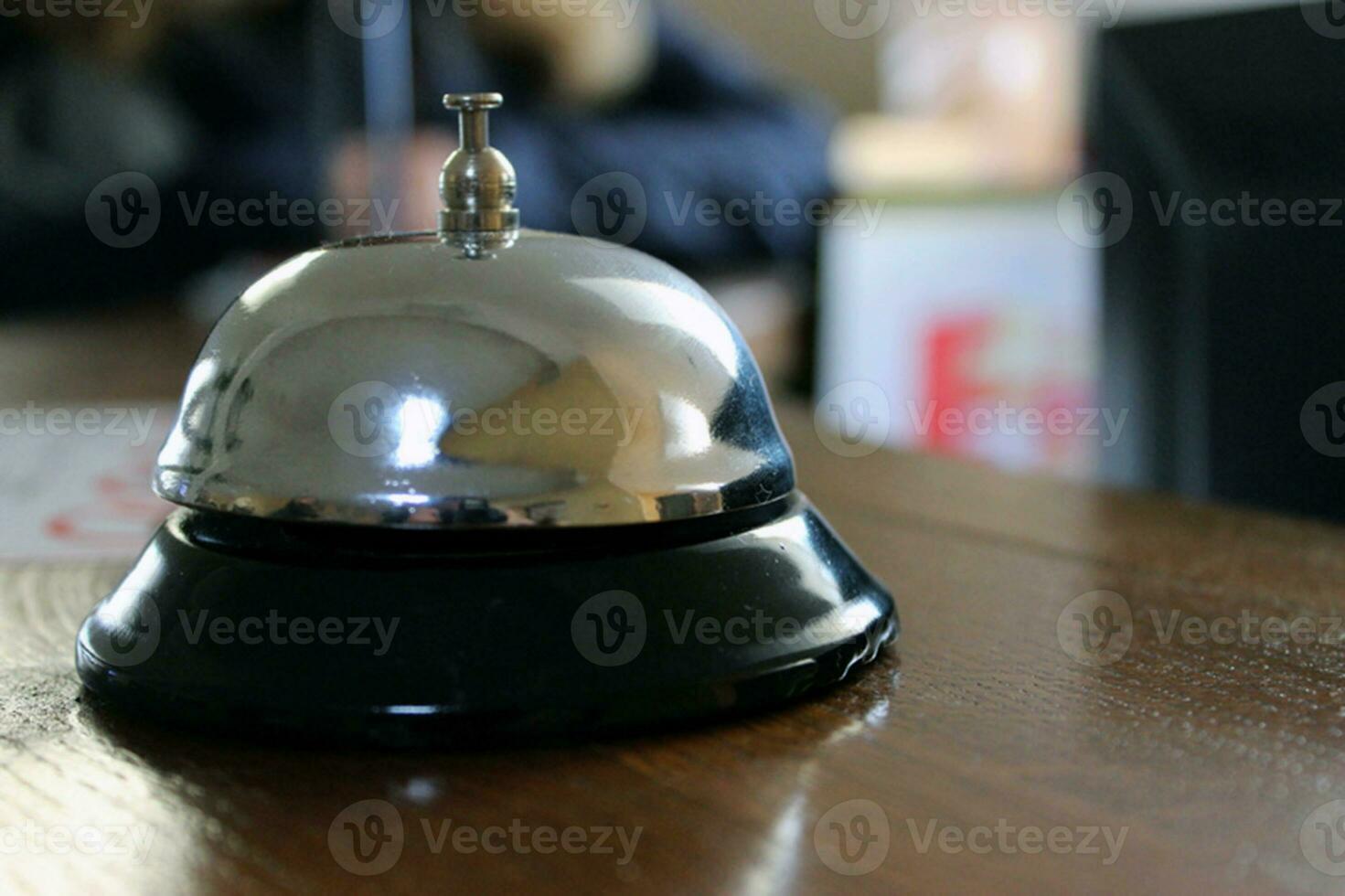 Hotel reception bell photo