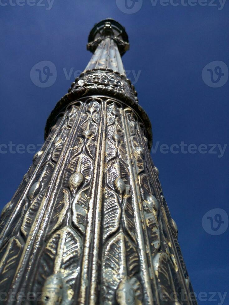 bronce columna en París, Francia foto