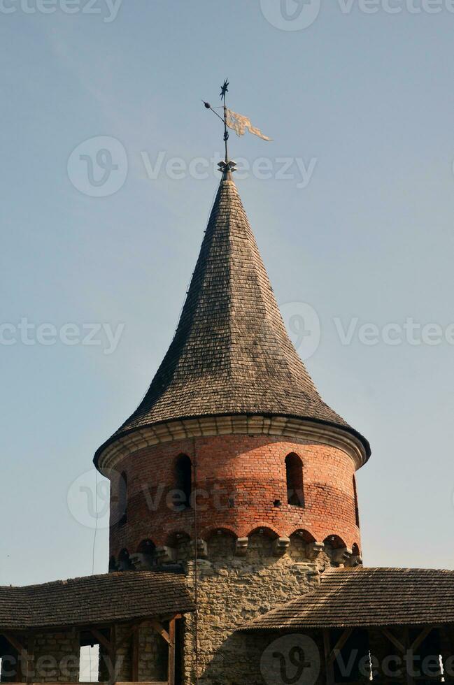 medieval fortaleza torre foto