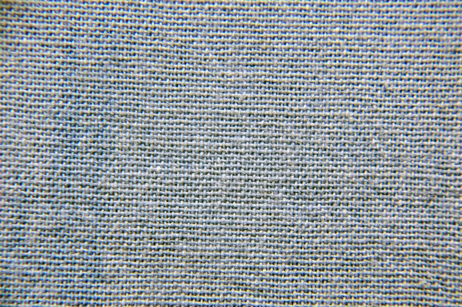 Blue cloth macro view photo