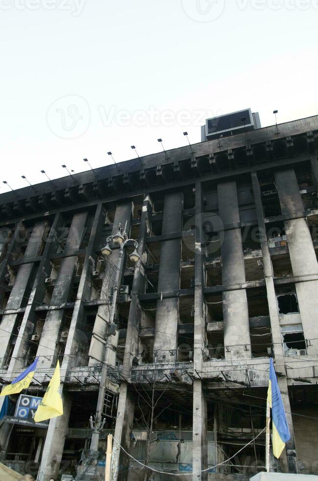 House of Trade Unions in Kiev, Ukraine photo