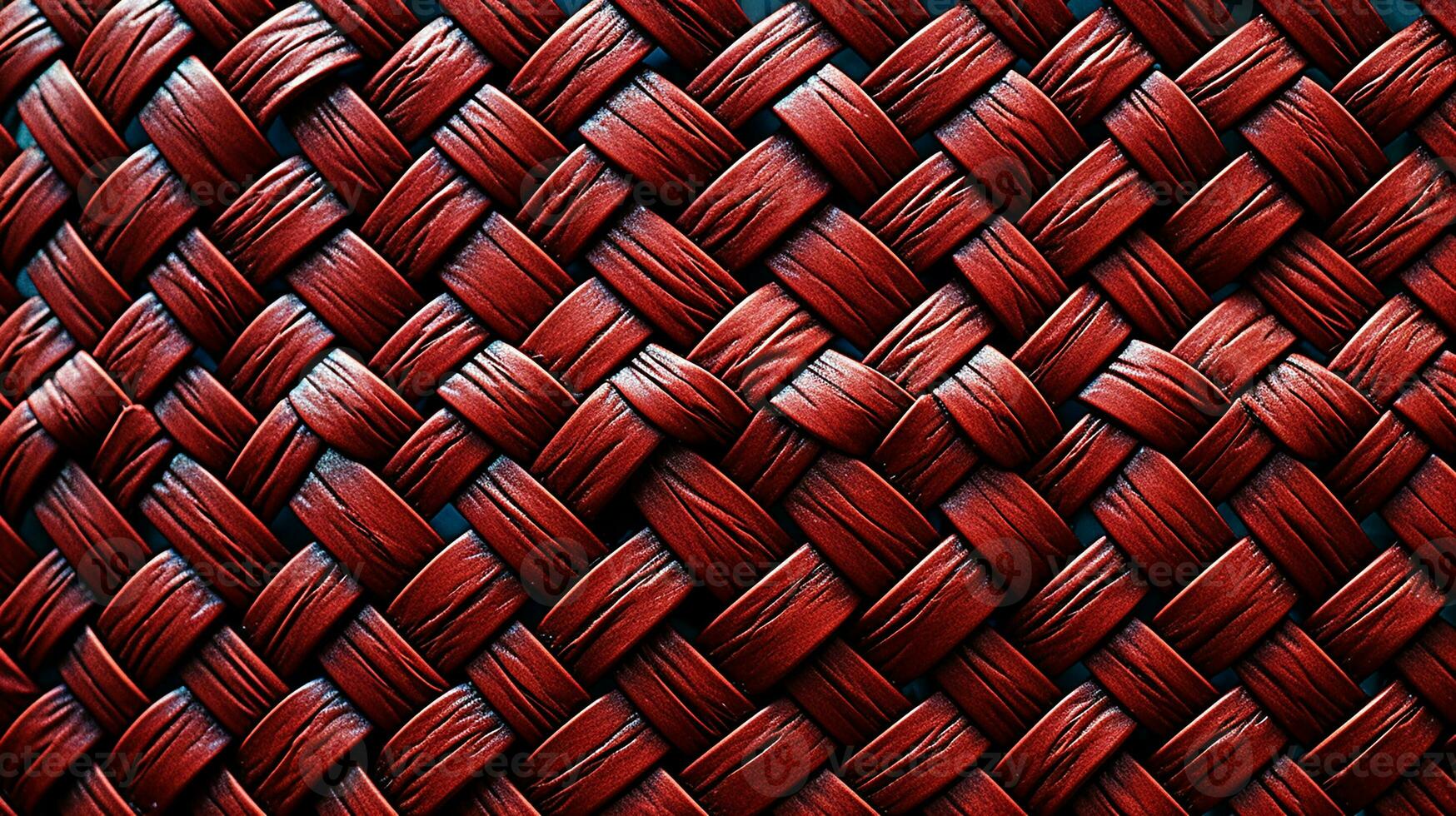Detailed Woven Fabric Texture Background with a Mesh Pattern. Generative AI photo