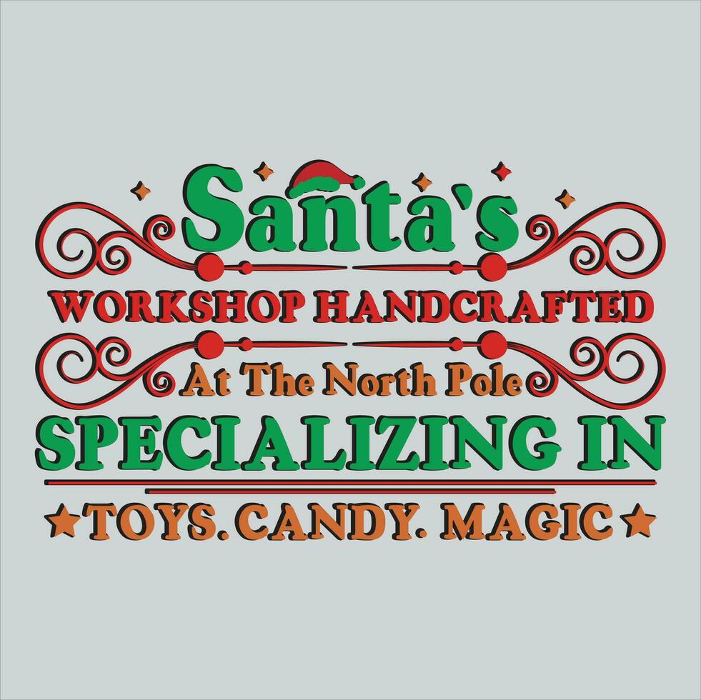 Vintage Christmas Sign SVG vector