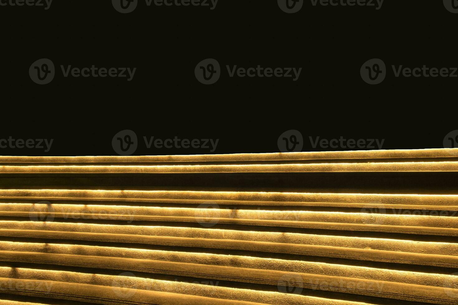 Staircase stage decorate light photo