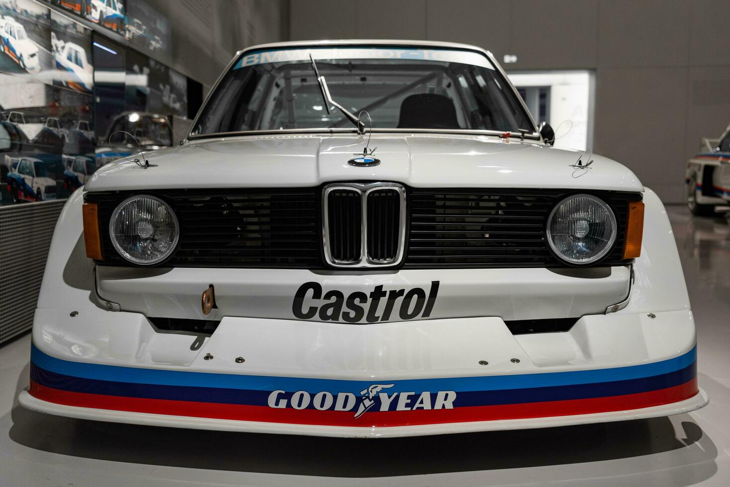 Munich, Germany - Aug 27, 2019 - Motorsports legendary BMW model in the famous museum in Munich photo