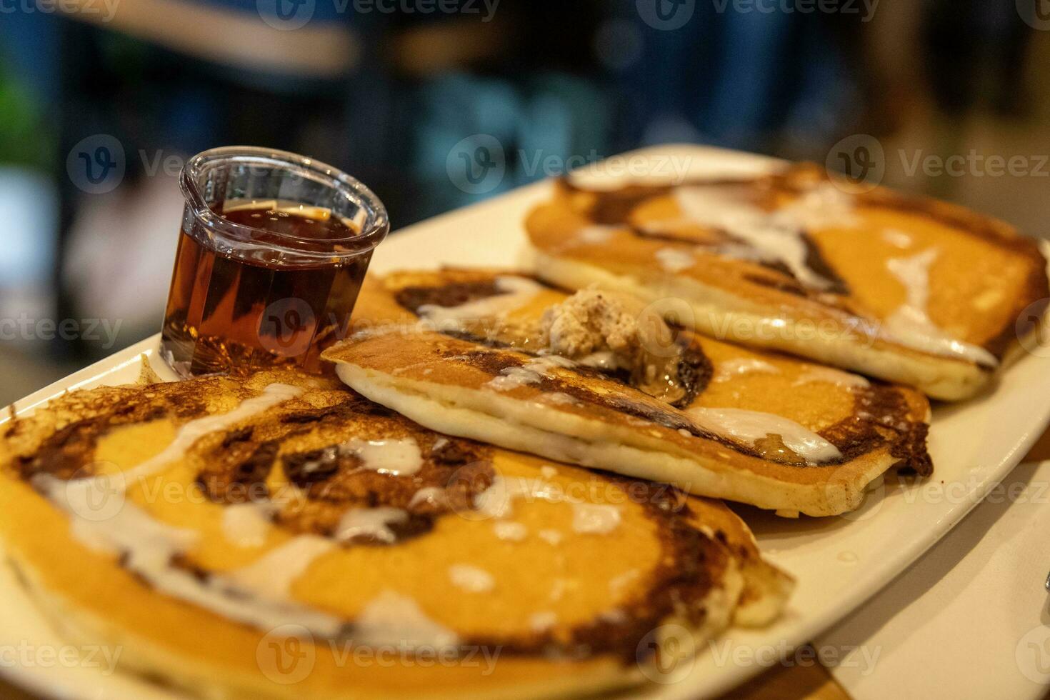 Cinnamon Chocolate Pancakes photo