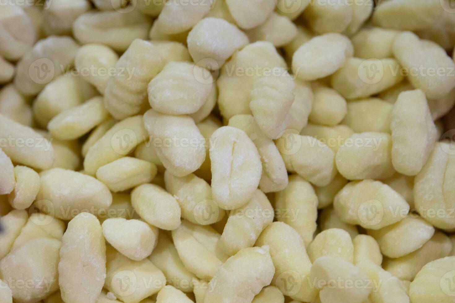 Fresh potato gnocci photo
