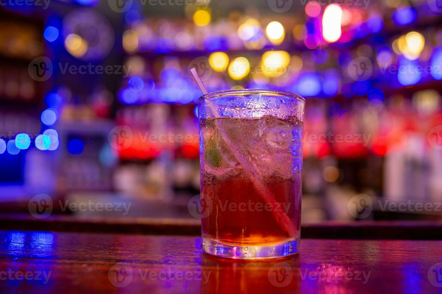 Vodka cranberry cocktail photo