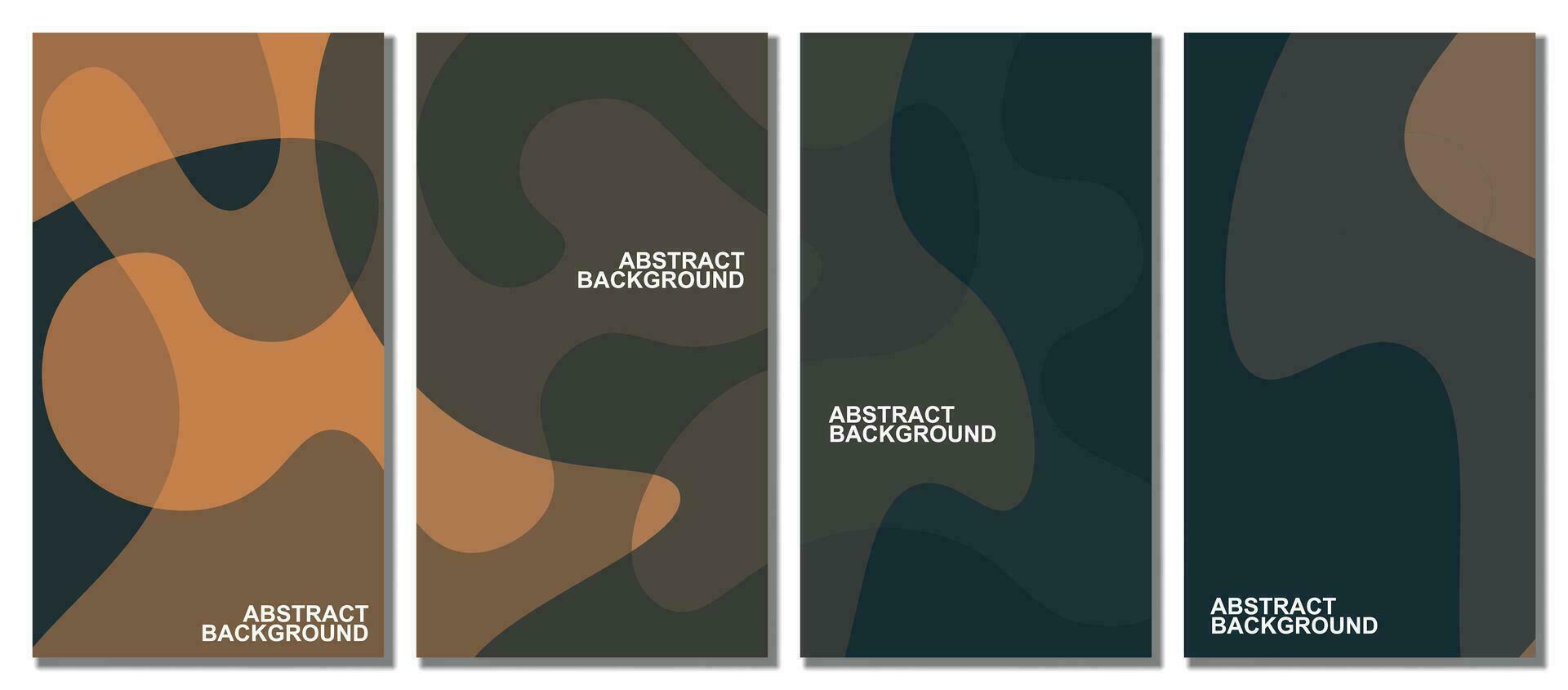 Abstract wavy set background. Abstract background. vector