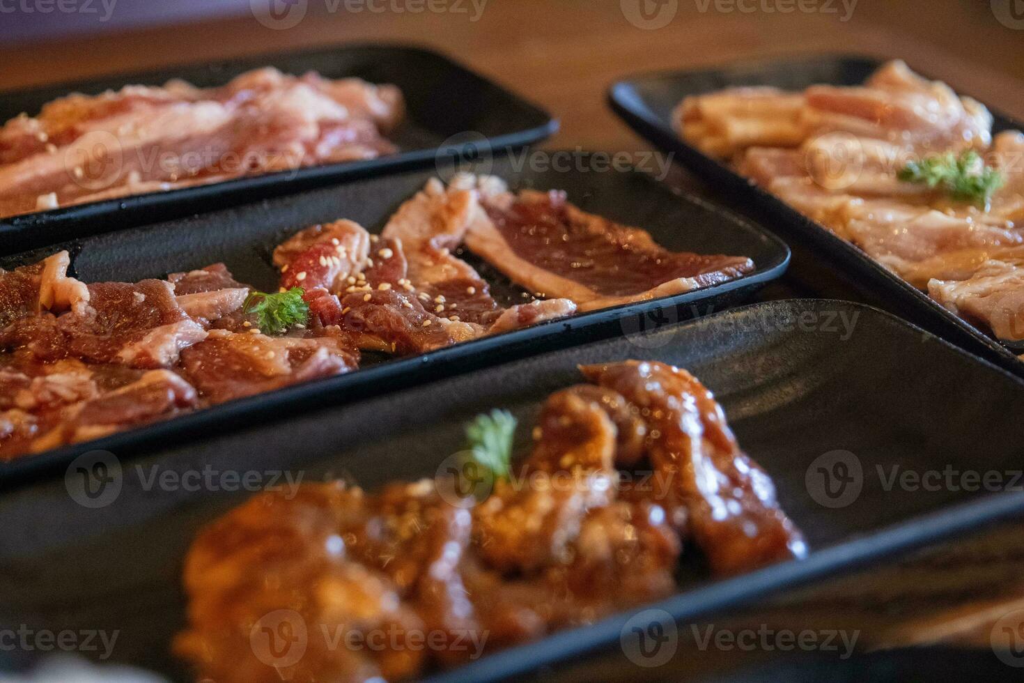 Variety of meats photo