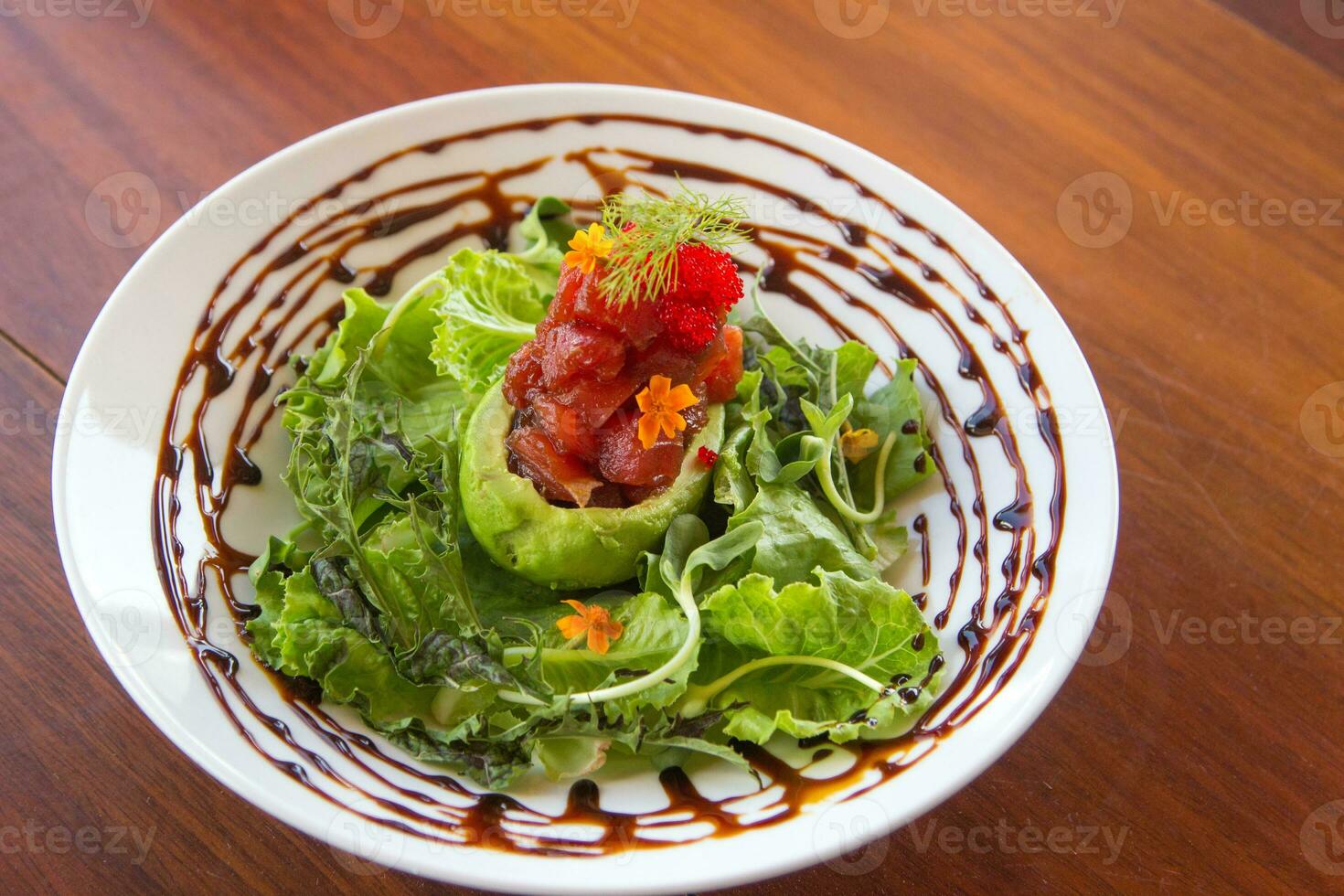 Avocado Salad with Tuna photo