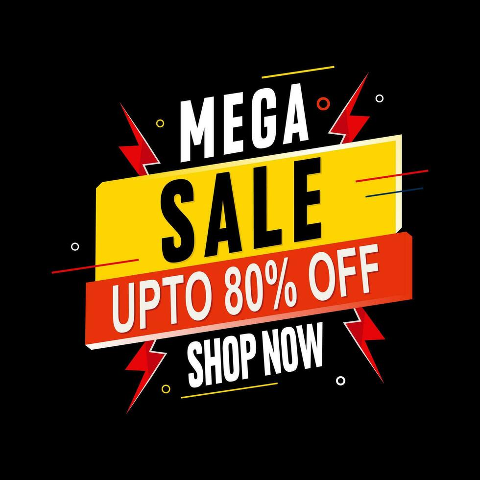 Shop promotion vector template design 31213109 Vector Art at Vecteezy