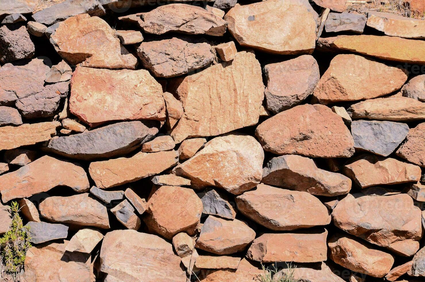 un pila de rocas foto