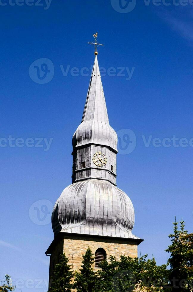 the church of the holy cross in the village photo