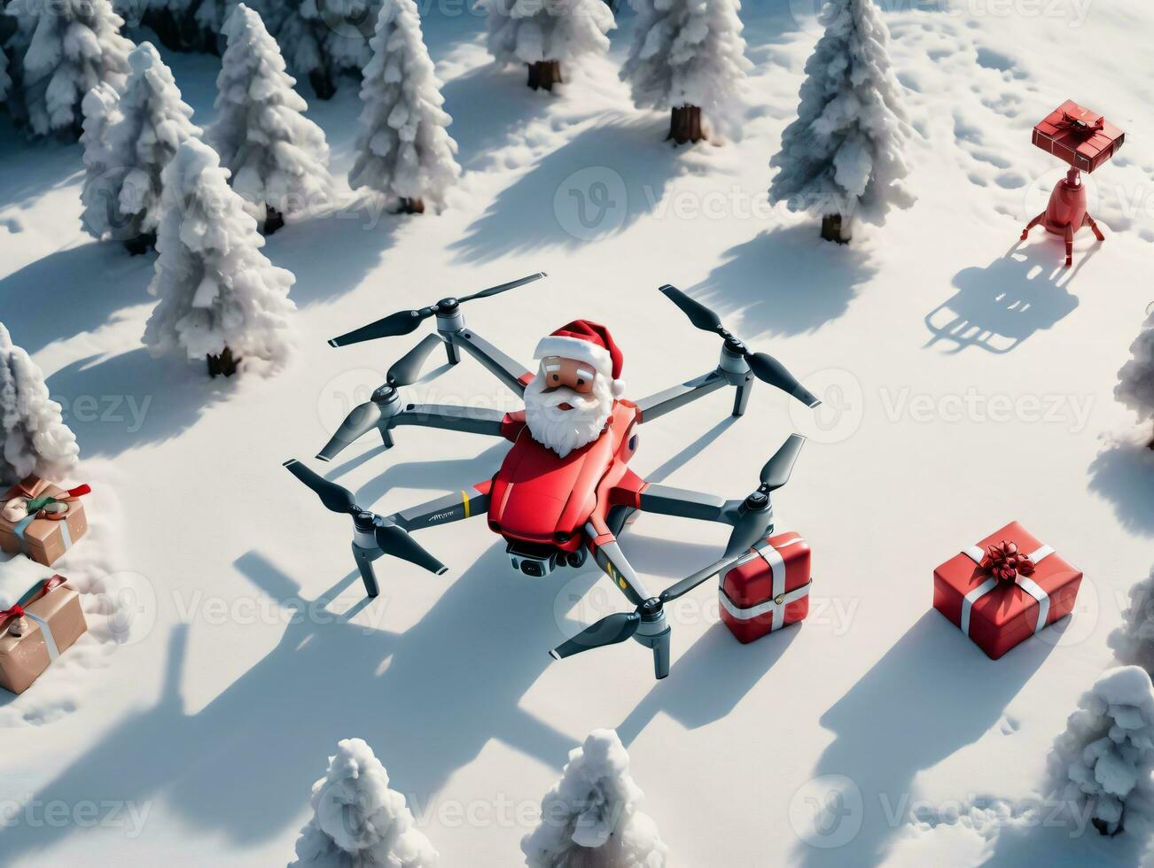 A Drone With Santa Claus Claus Claus Claus Claus Claus Claus Claus Claus Claus Claus Claus Claus Claus Claus Claus Claus Claus Claus Claus Claus Claus Claus Claus. AI Generated photo