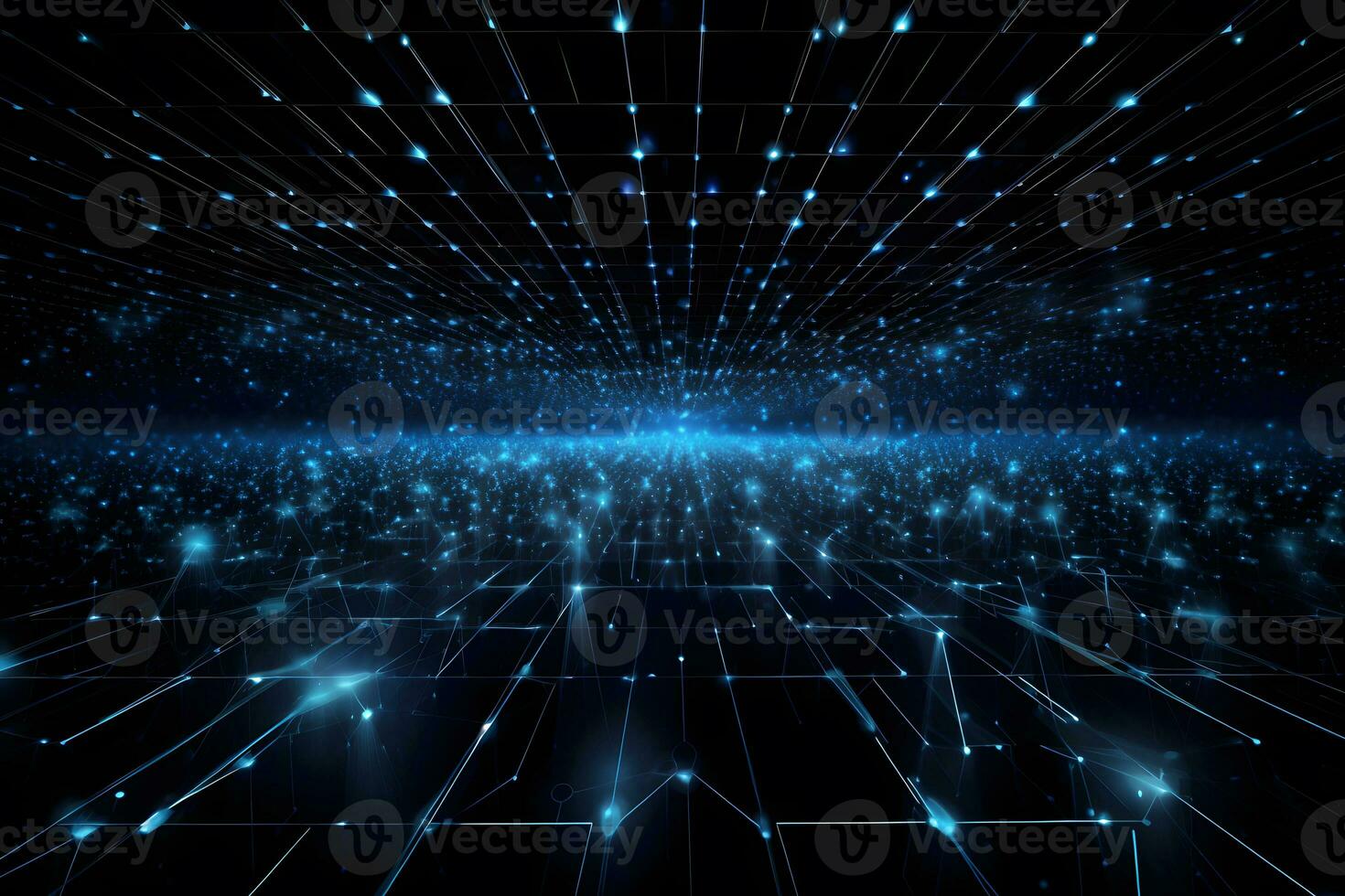 Central Computer Processors CPU concept. Motherboard digital chip. Technology science background. Neural network AI generated photo