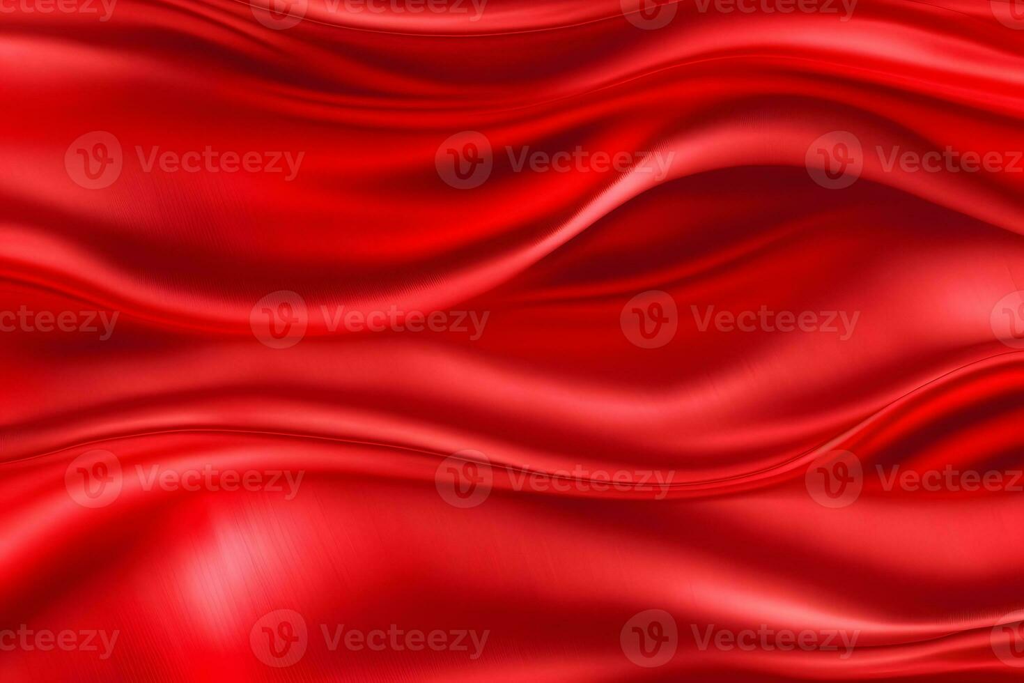 abstract luxury red silk fabric cloth or liquid wave or texture satin background. Neural network AI generated photo