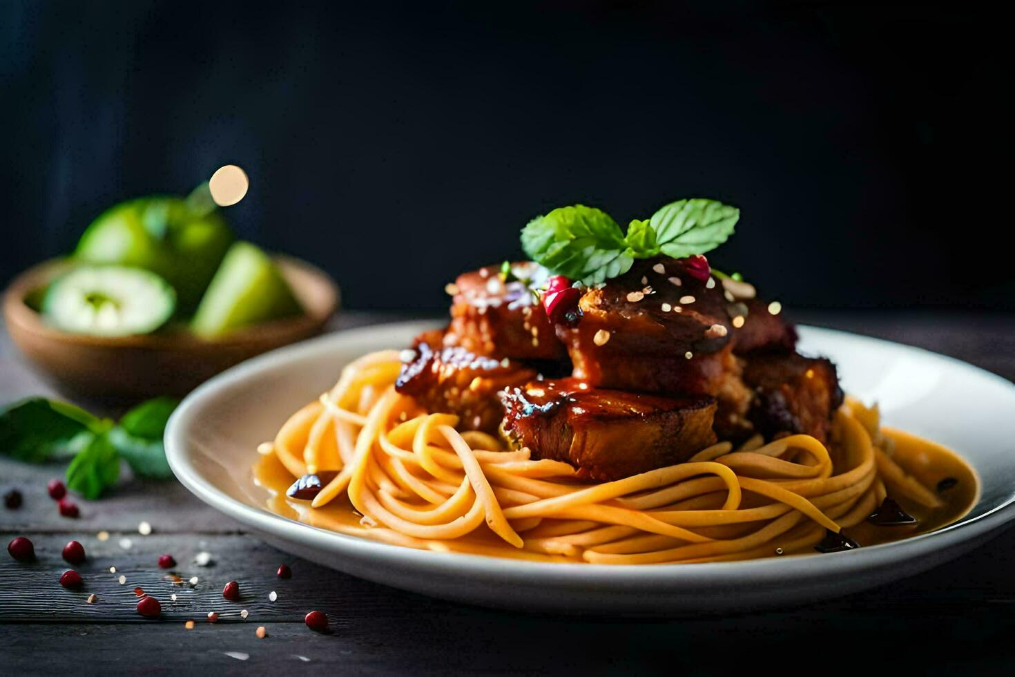 chinese food is a popular choice for many people. AI-Generated photo