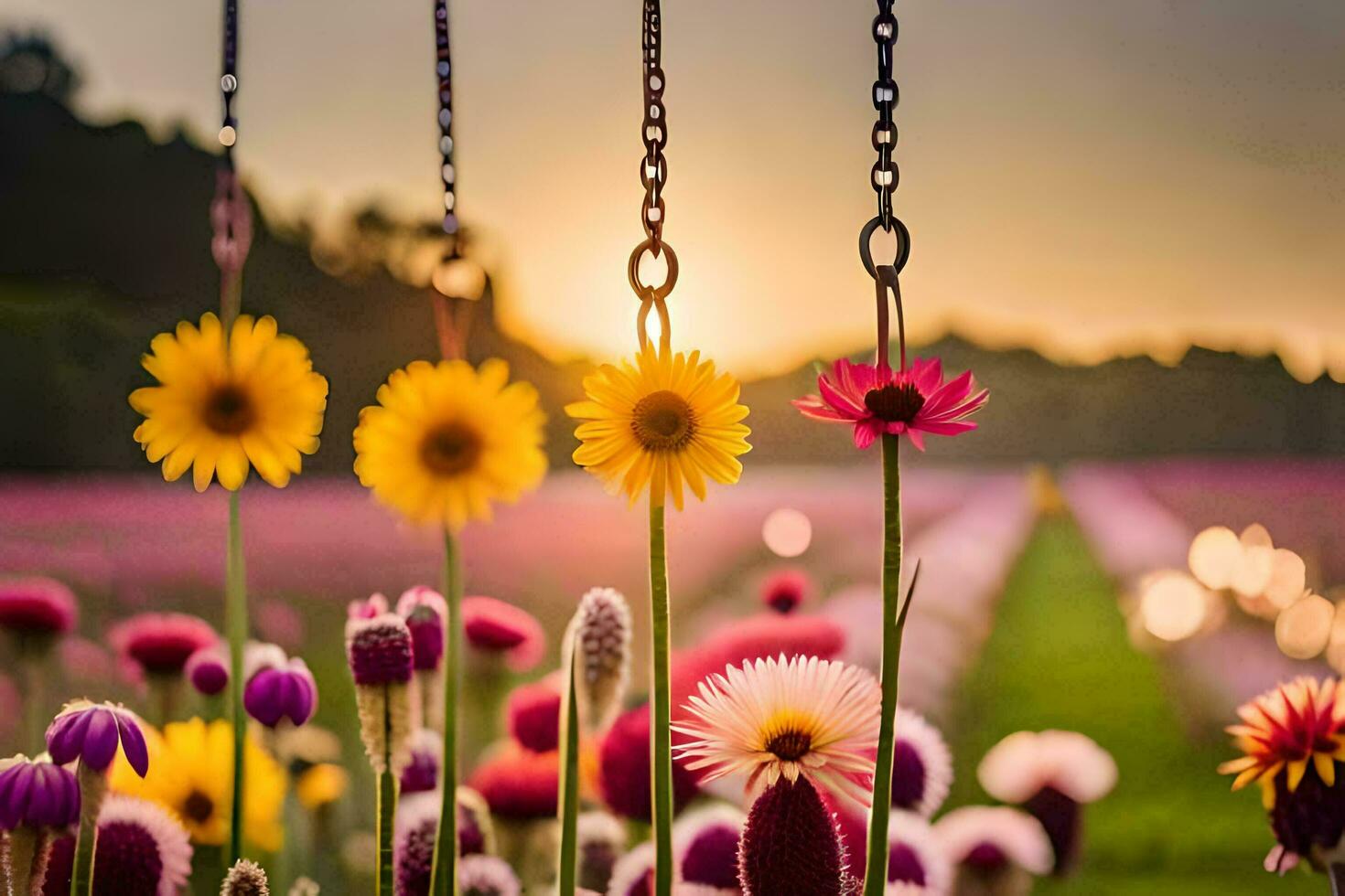 Flower Chain Stock Photos, Images and Backgrounds for Free Download