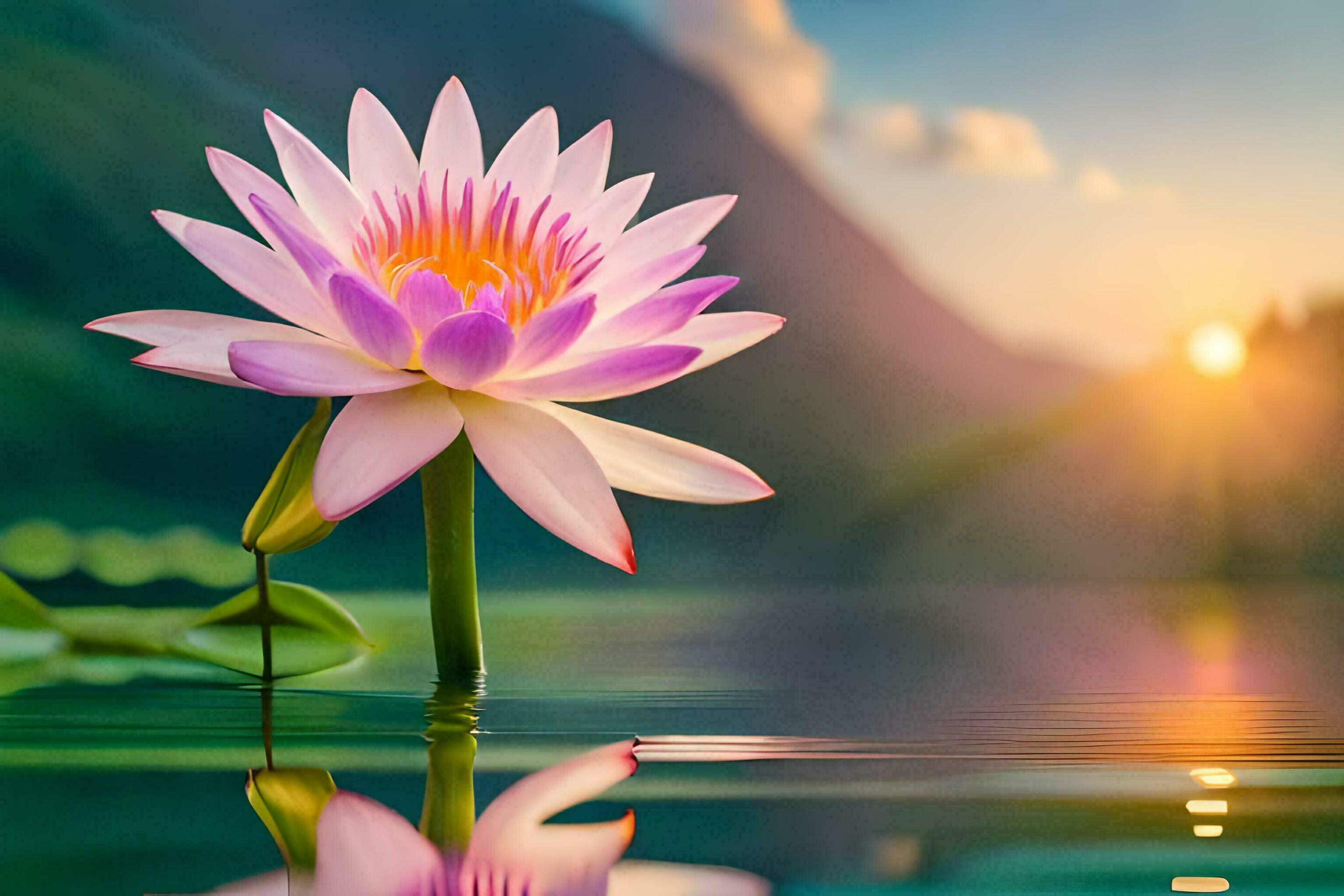 Water: Water Flowers in Natural Water: Water Flowers in Natural