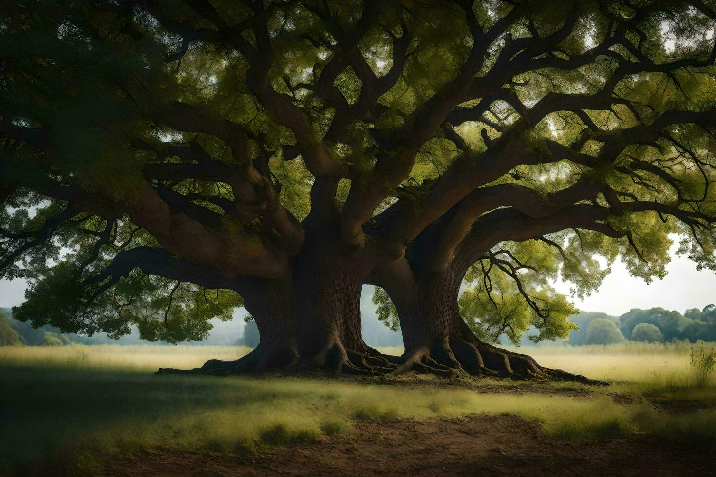 the tree of life by james wyman. AI-Generated photo