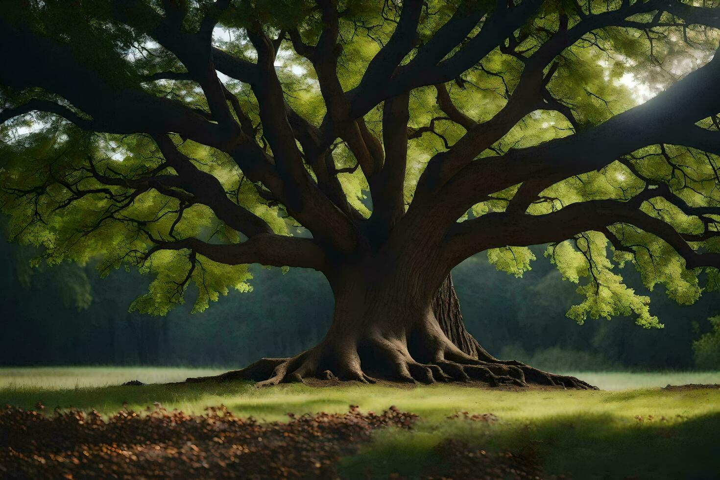 the tree of life - tree of life stock photos. AI-Generated photo