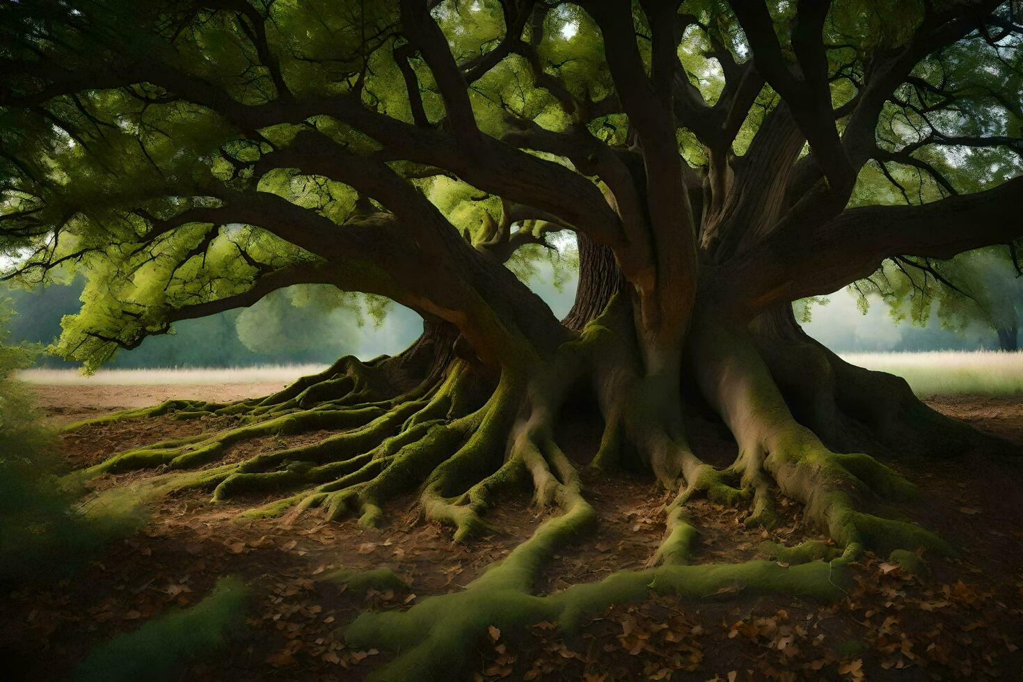 the tree of life by james mccormick. AI-Generated photo