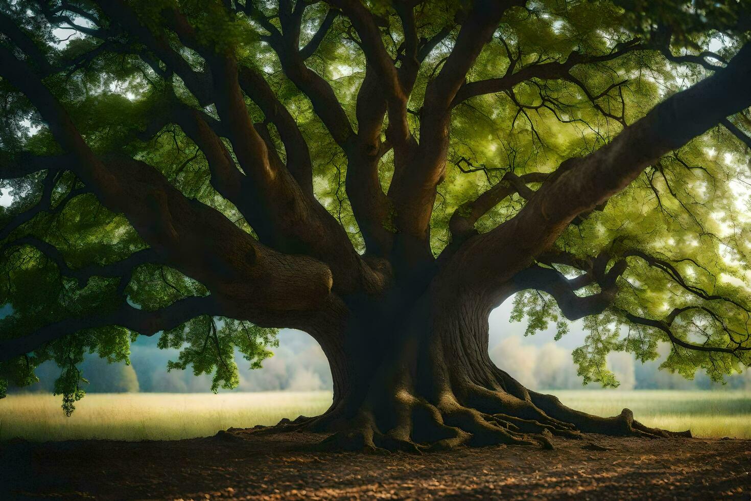 el árbol de vida por James watson. generado por ai foto