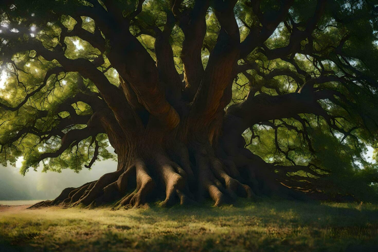 the tree of life, by james gordon. AI-Generated photo