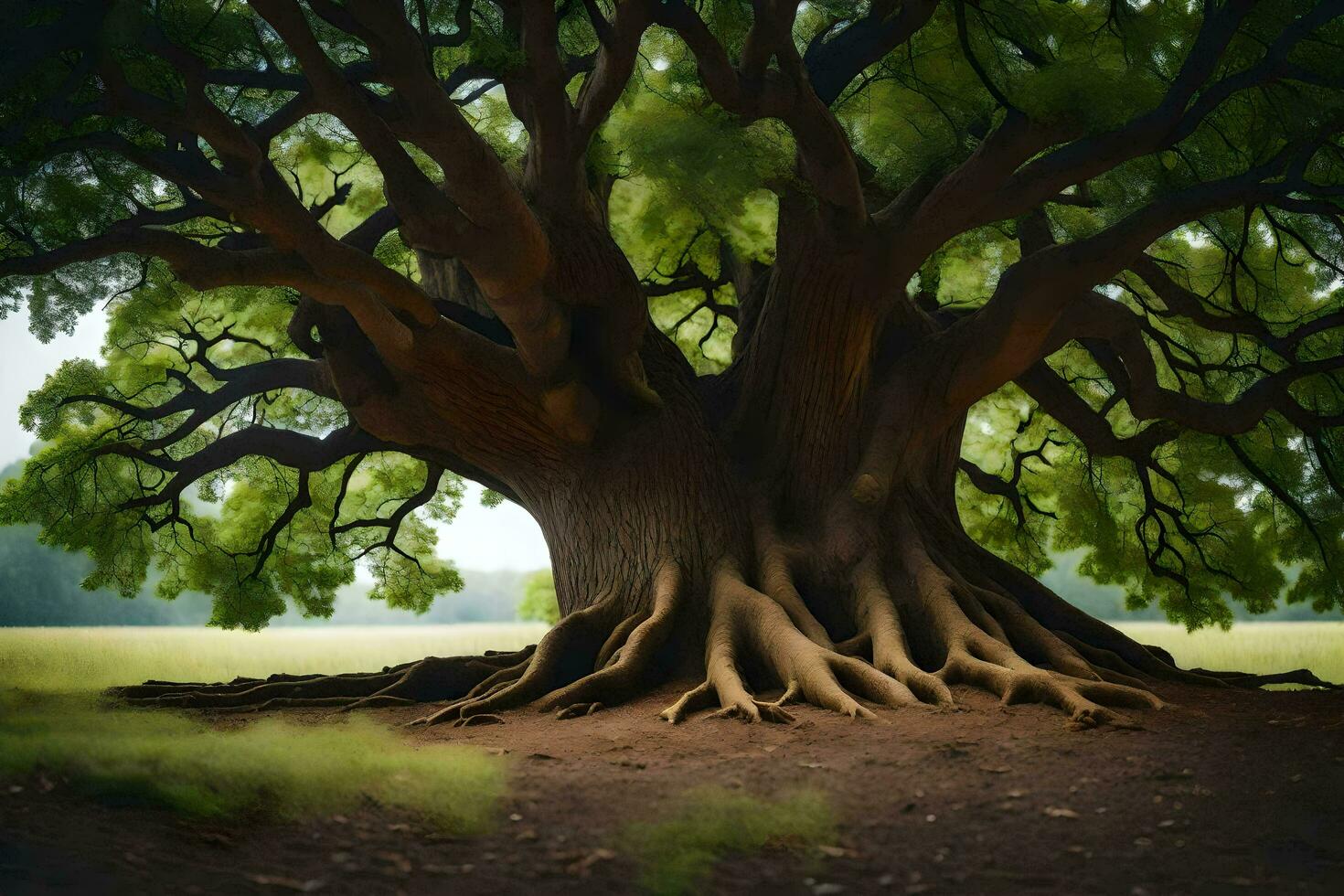 the tree of life by james wyatt. AI-Generated photo