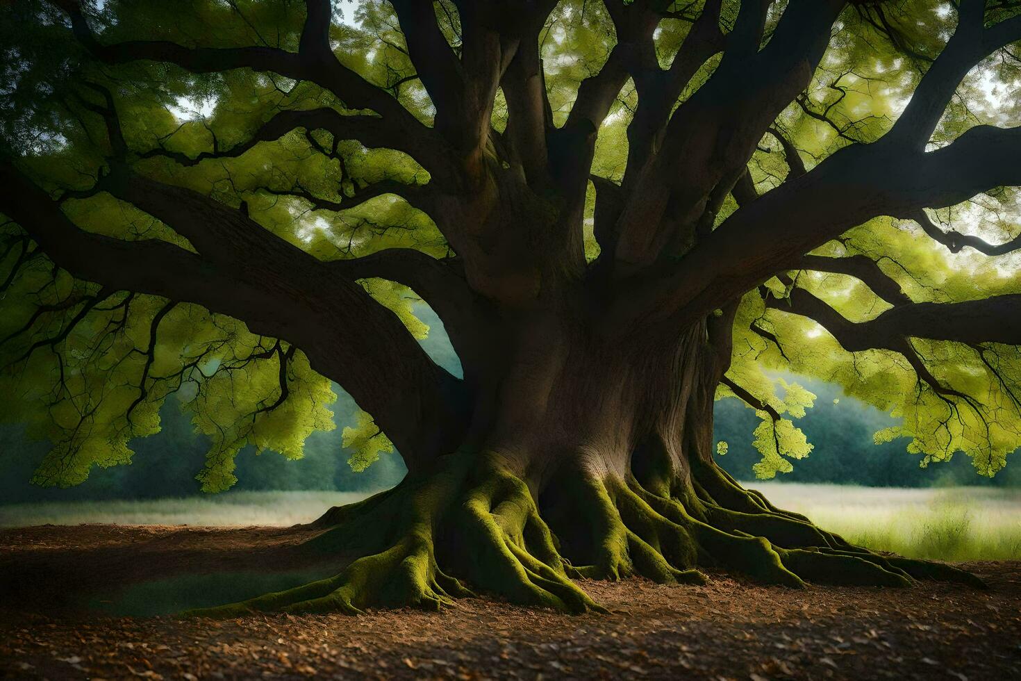 the tree of life by james wyatt. AI-Generated photo