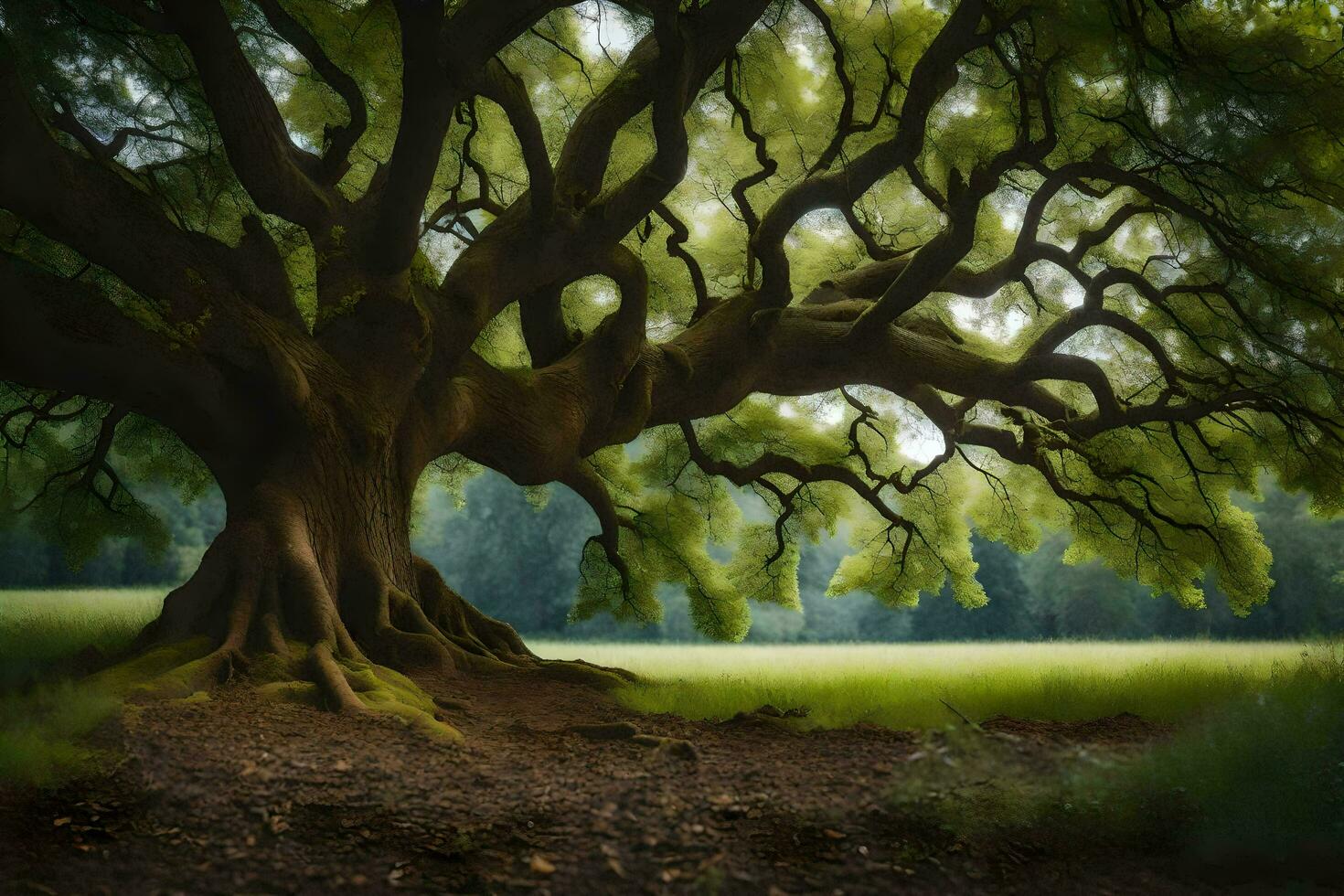 the tree of life by james wyatt. AI-Generated photo