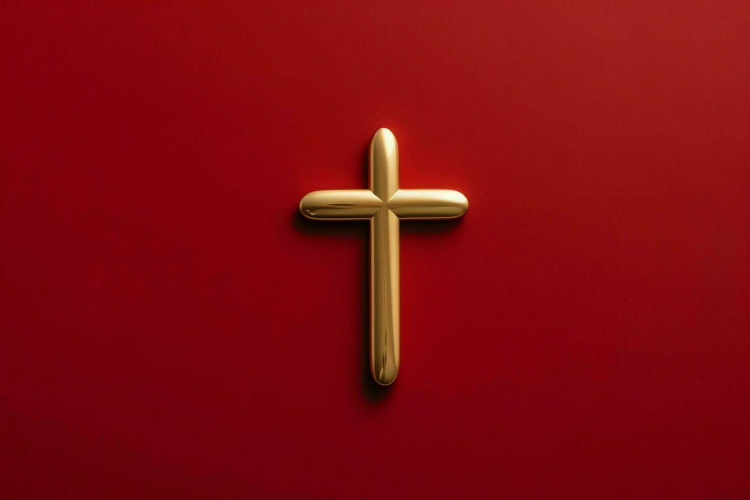 Happy good friday celebration concept with crown of thorns, bible, christian cross and copy space concept by AI Generated photo
