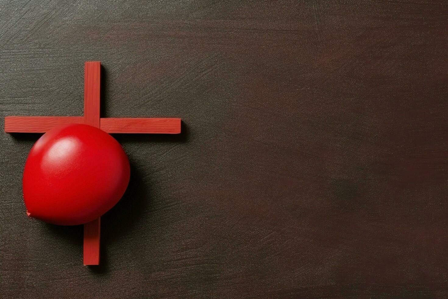 Happy good friday celebration concept with crown of thorns, bible, christian cross and copy space concept by AI Generated photo