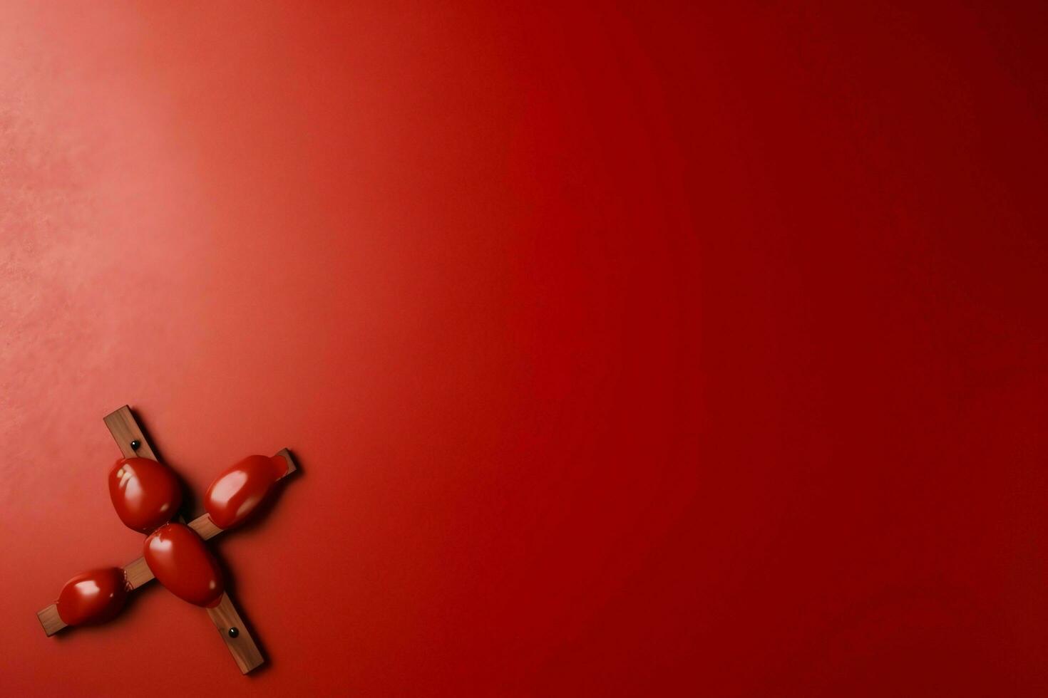 Happy good friday celebration concept with crown of thorns, bible, christian cross and copy space concept by AI Generated photo