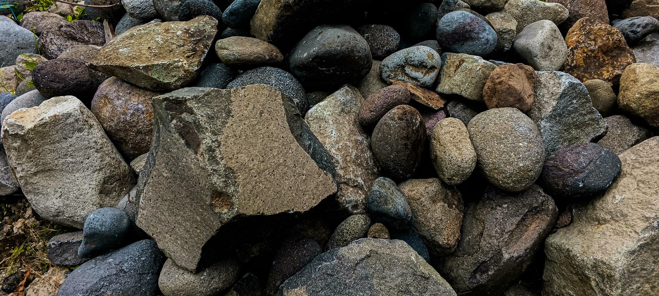pile of stones photo