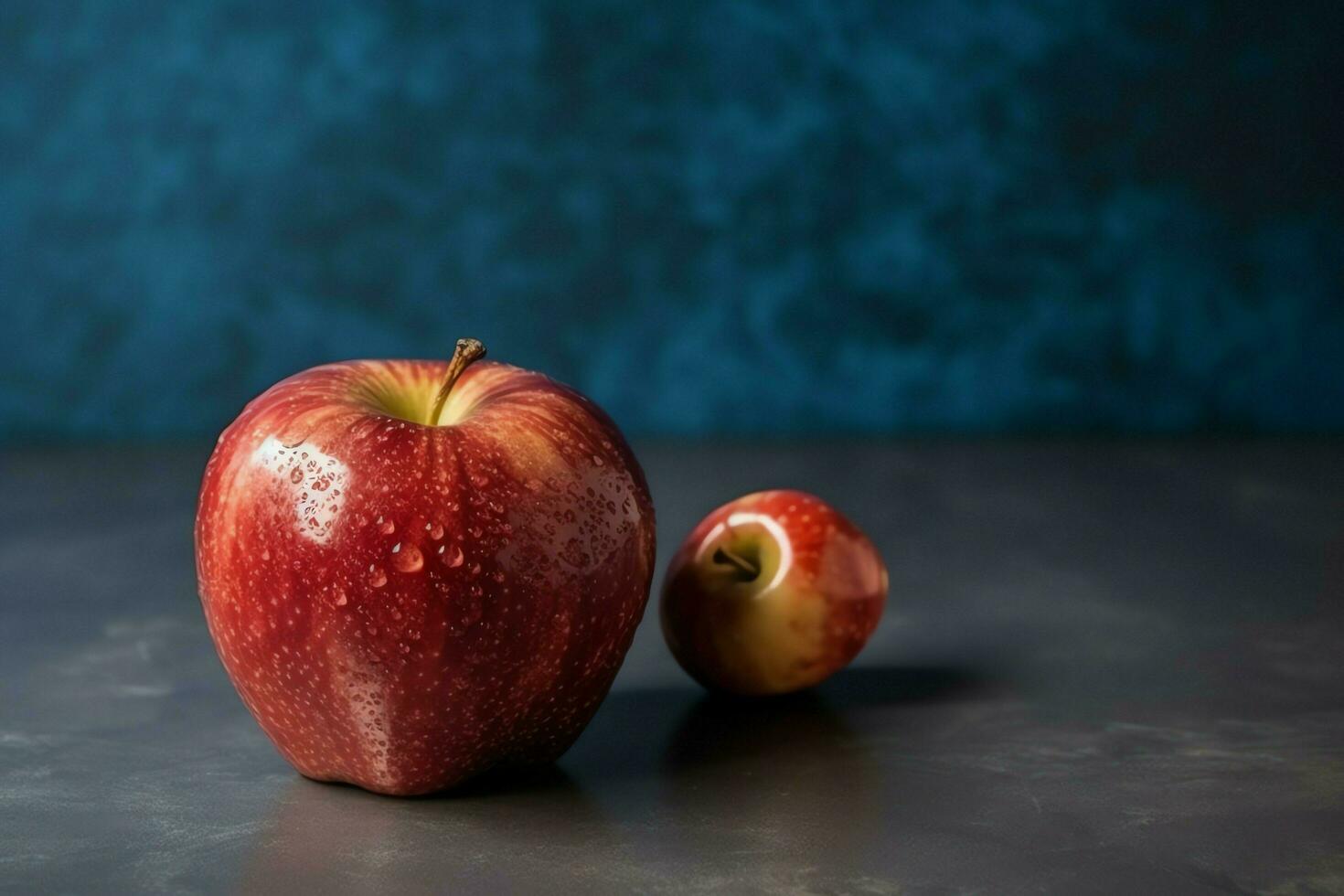 Traditional food of jewish new year holiday of tradition or religion. Rosh hashanah with copy space concept by AI Generated photo