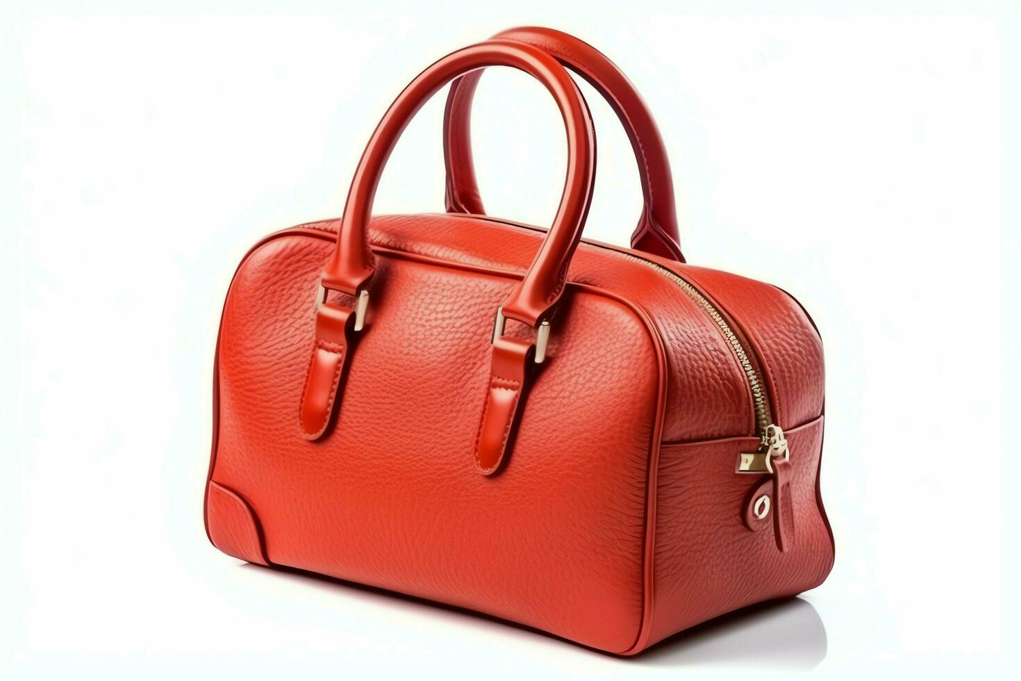 Beautiful elegance and luxury fashion women handbag or purse. A glamour female leather hand made bag concept by AI Generated photo